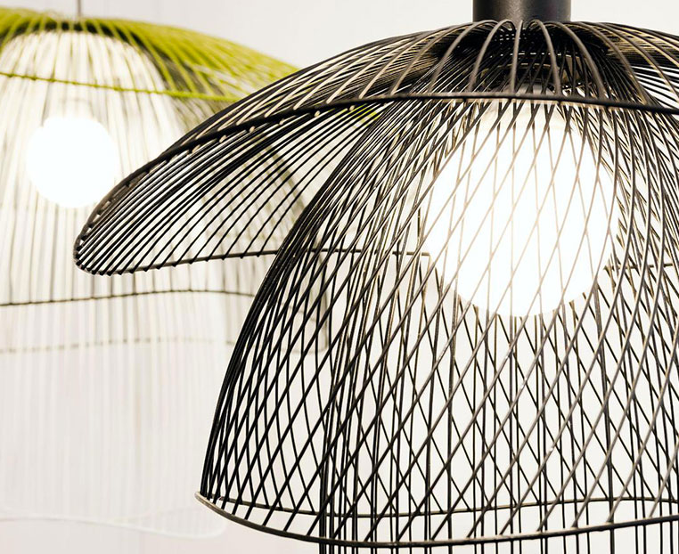 Suspension-Forestier-PAPILLON-Suspension-fil-de-fer-Noir