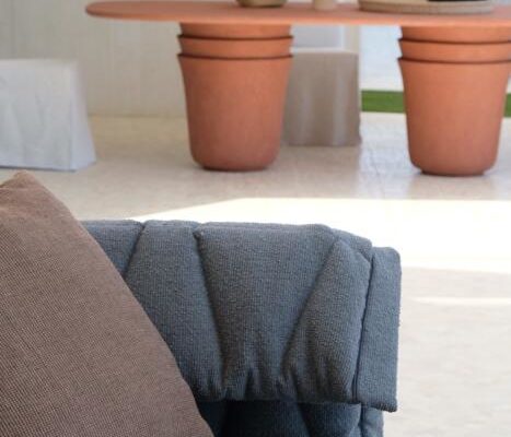 table_ovale_terracotta_kasane_gervasoni